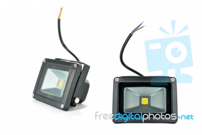 Led Flood Light Stock Photo