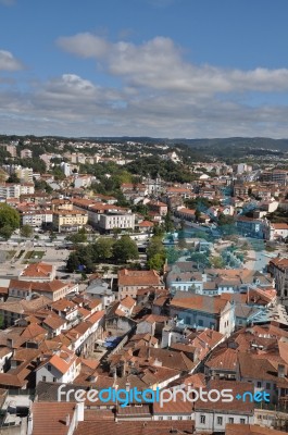 Leiria Cityscape Stock Photo Leiria Cityscape Stock Photo