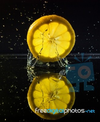 Lemon Fruit Stock Photo
