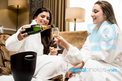 Lets Celebrate The Vacation Stock Photo