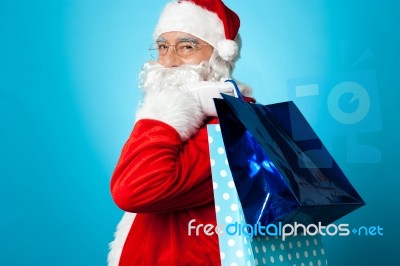Lets Go Shopping With Santa This Christmas Stock Photo