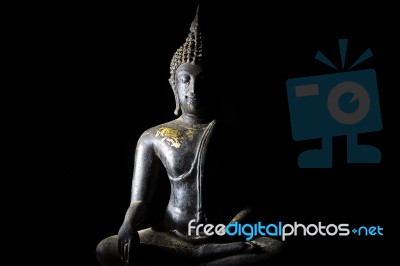 Light Of Buddha Stock Photo
