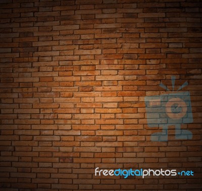 Light On Brick Wall Stock Photo Light On Brick Wall Stock Photo