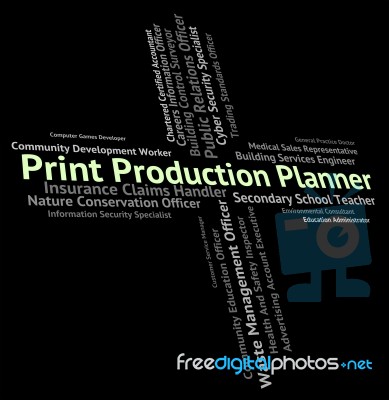 Lighting Technician Meaning Skilled Worker And Text Stock Image
