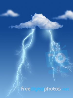 Lightning Stock Photo