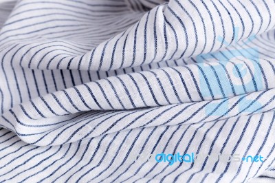 Linen Cloth Closeup Stock Photo