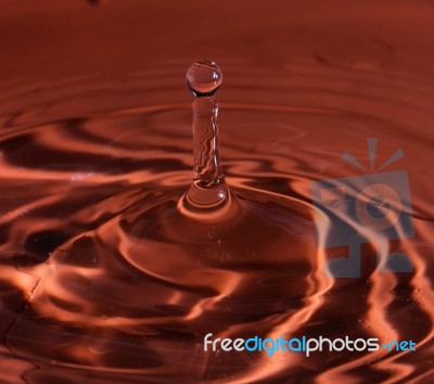 Liquid Gold Stock Photo