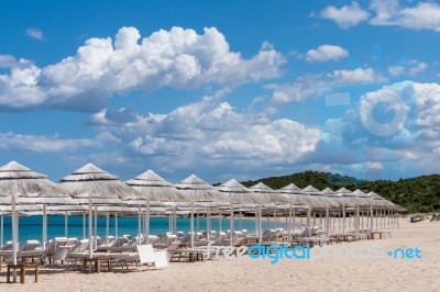 Liscia Ruja Beach Stock Photo