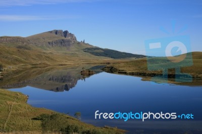 Loch Fada, Isle Of Skye Stock Photo