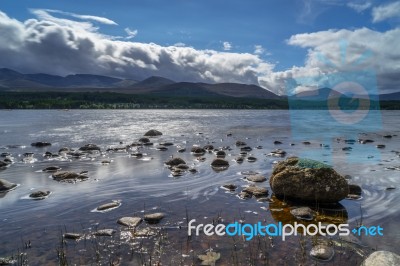 Loch Morlich Stock Photo