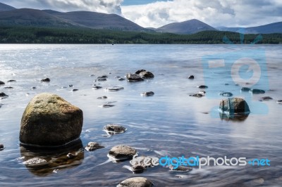 Loch Morlich Stock Photo