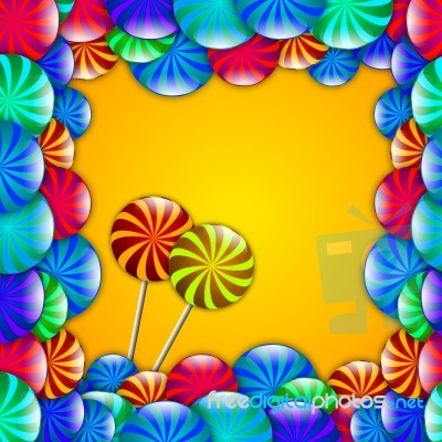 Lollipops Stock Image