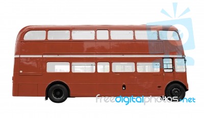 London Bus (routemaster) Stock Photo