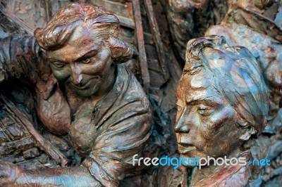 London - December 20 : Close-up Of Part Of Battle Of Britain War… Stock Photo