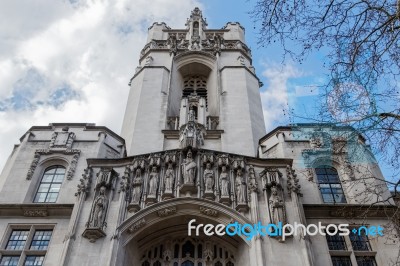 London/uk - March 21 : Facade Of The Supreme Court Of The United… Stock Photo