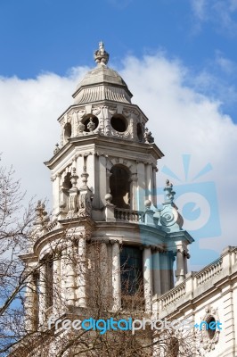 London/uk - March 21 : View Of The Treasury Building In London O… Stock Photo