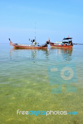 Longtail Boat Stock Photo