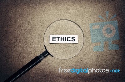 Looking Ethics Stock Photo