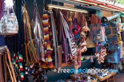 Los Angeles, California/usa - August 10 : Olvera Street Market I… Stock Photo