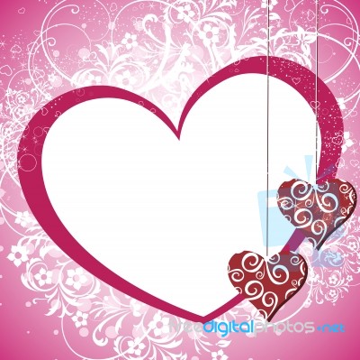 Love Card With Copyspace Stock Image Love Card With Copyspace Stock Image