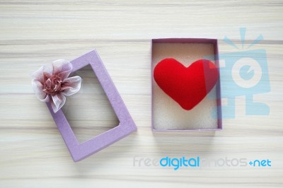 Love Gift Stock Photo
