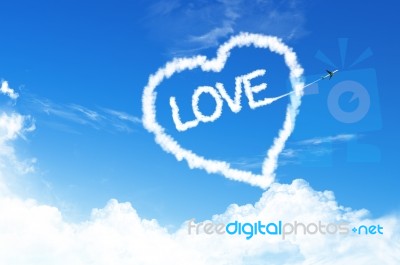 Love Heart Cloud On Blue Sky Stock Image Royalty Free Image Id Love Heart Cloud On Blue Sky Stock Image Royalty Free Image Id