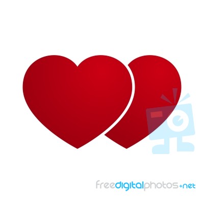  Love Heart Couple Stock Image