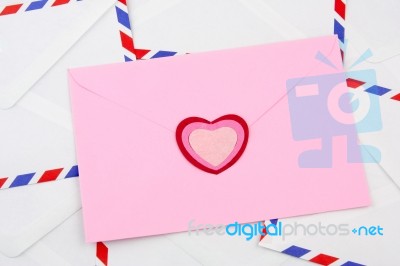 Love Letter Stock Photo
