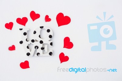 Love On Valentine's Day Stock Photo