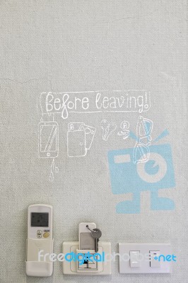 Lovely Handwriting Warning Sign To Not Forget Belonging In White… Stock Photo Lovely Handwriting Warning Sign To Not Forget Belonging In White… Stock Photo