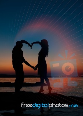 Lovers Stock Photo