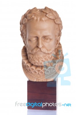 Luiz De Camoes Statue Stock Photo Luiz De Camoes Statue Stock Photo