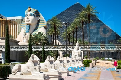 Luxor Hotel Stock Photo