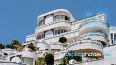 Luxury Accommodation In Puerto Banus Stock Photo