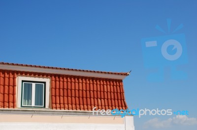 Luxury House (sky Background) Stock Photo