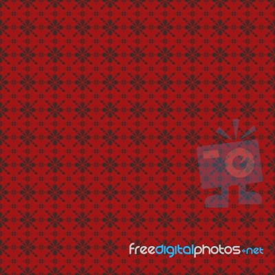 Luxury Rad Floral Wallpaper Stock Photo