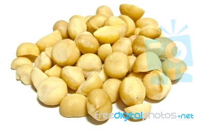 Macadamias Stock Photo