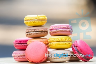 Macaron Stock Photo