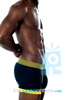 Macho Man Posing Shirtless Stock Photo Macho Man Posing Shirtless Stock Photo