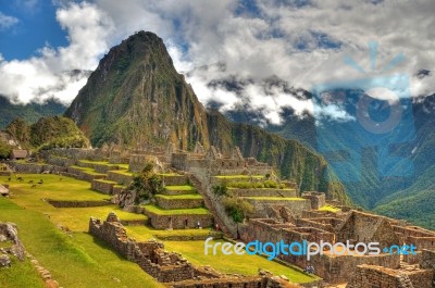 Machu Picchu Stock Photo