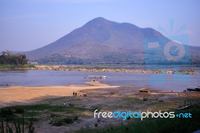 Mae Khong River Stock Photo