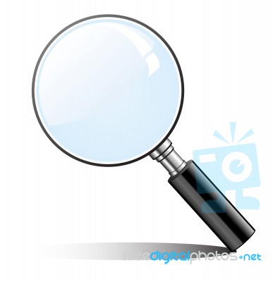 Magnifying Glass Stock Image