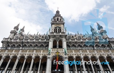 Maison Du Roi (the King's House Or Het Broodhuis) In Brussels, B… Stock Photo