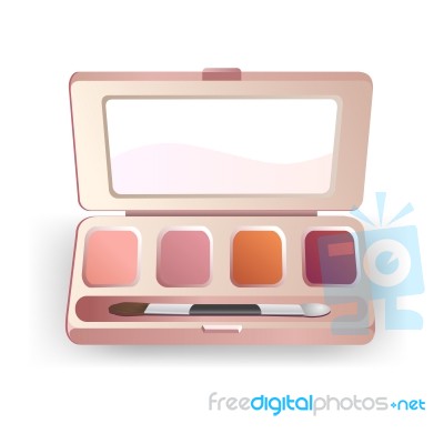 Makeup Box Stock Photo