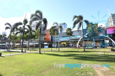 Manila - May 17: The Bonifacio High Street Blocks Features Mostl… Stock Photo