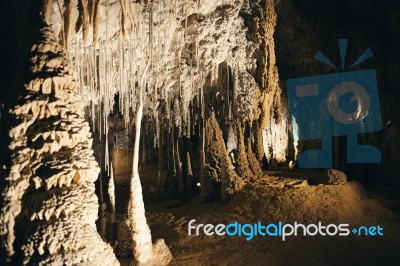 Marakoopa Cave In Mayberry, Mole Creek, Tasmania Stock Photo