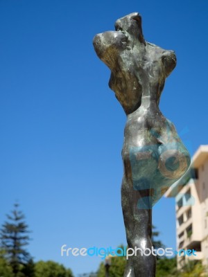 Marbella, Andalucia/spain _ May 4 : Salvador Dali Sculpture In M… Stock Photo
