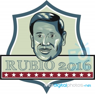 Marco Rubio 2016 Republican Candidate Stock Image