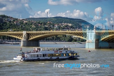 Margaret Bridge In Budapest Stock Photo Margaret Bridge In Budapest Stock Photo