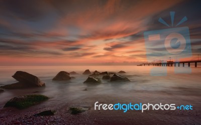 Maritime Morning Stock Photo